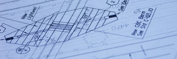 Blueprint diagram detail
