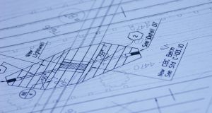 Blueprint diagram detail